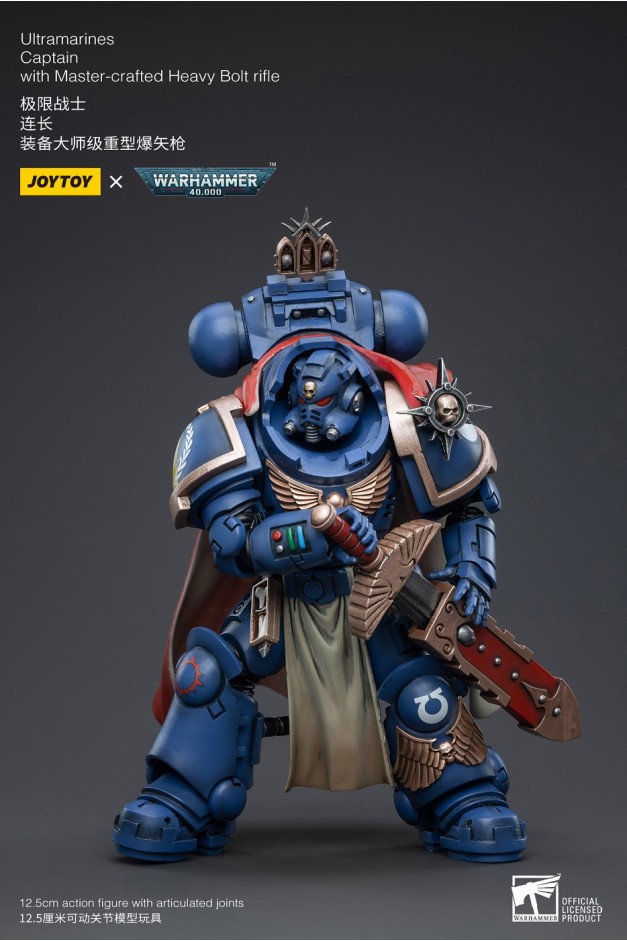 Ultramarines Captain With Master-crafted Heavy Bolt rifle